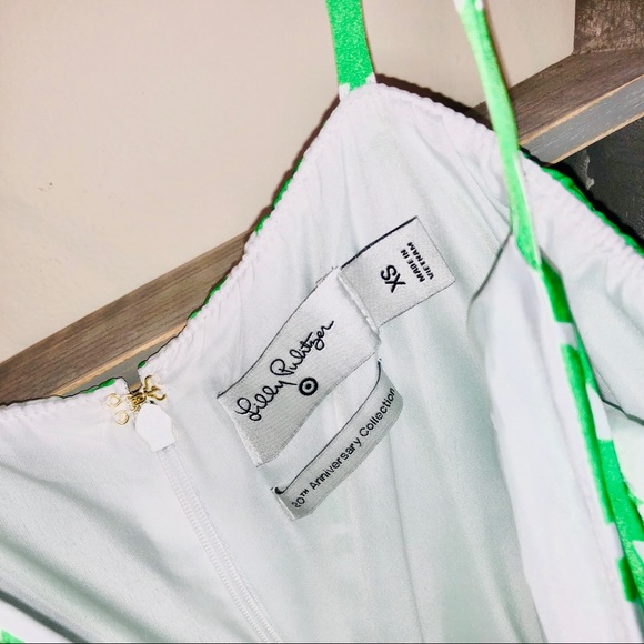 Lilly Pulitzer Jumper Green Boom Boom Sleeveless - Picture 4 of 13